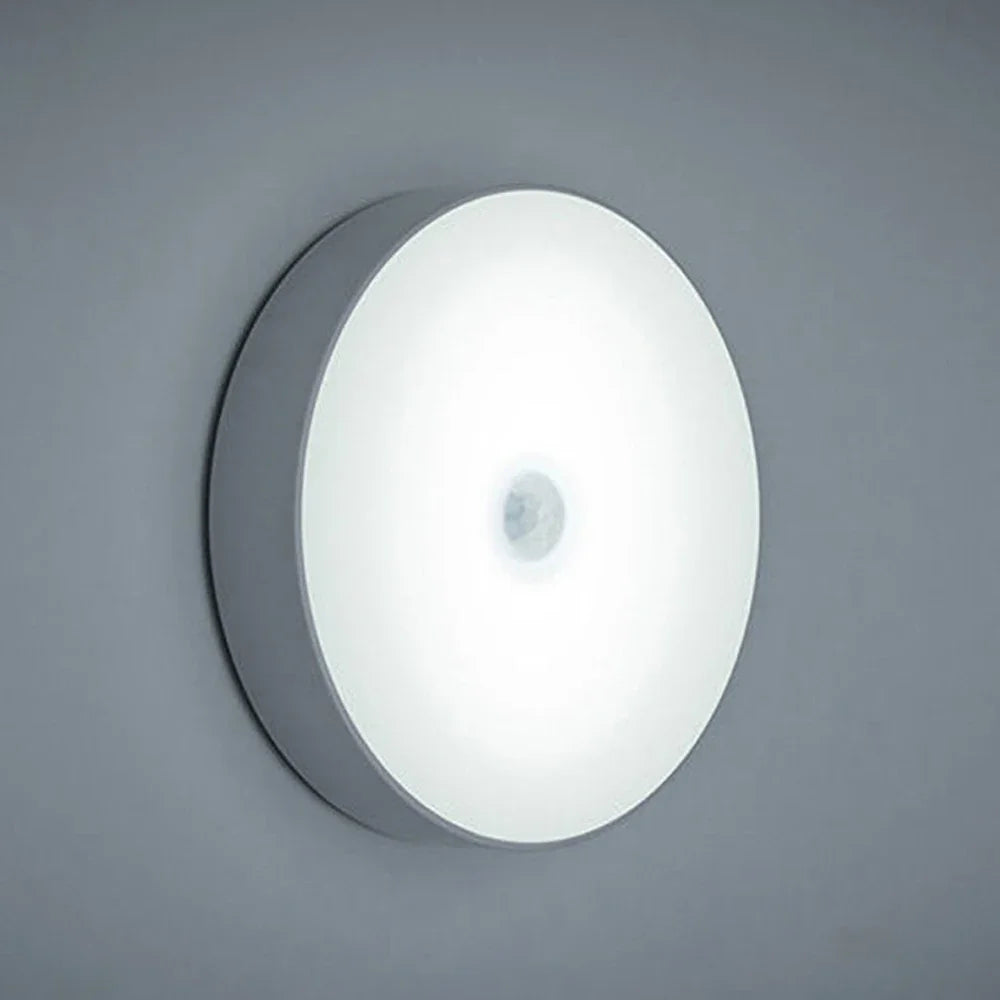 LED Night Light Smart Human Body Sensor with Digital Sensor Head Magnetic Suction Wireless-Use Eye Protect Night Lighting Lamp